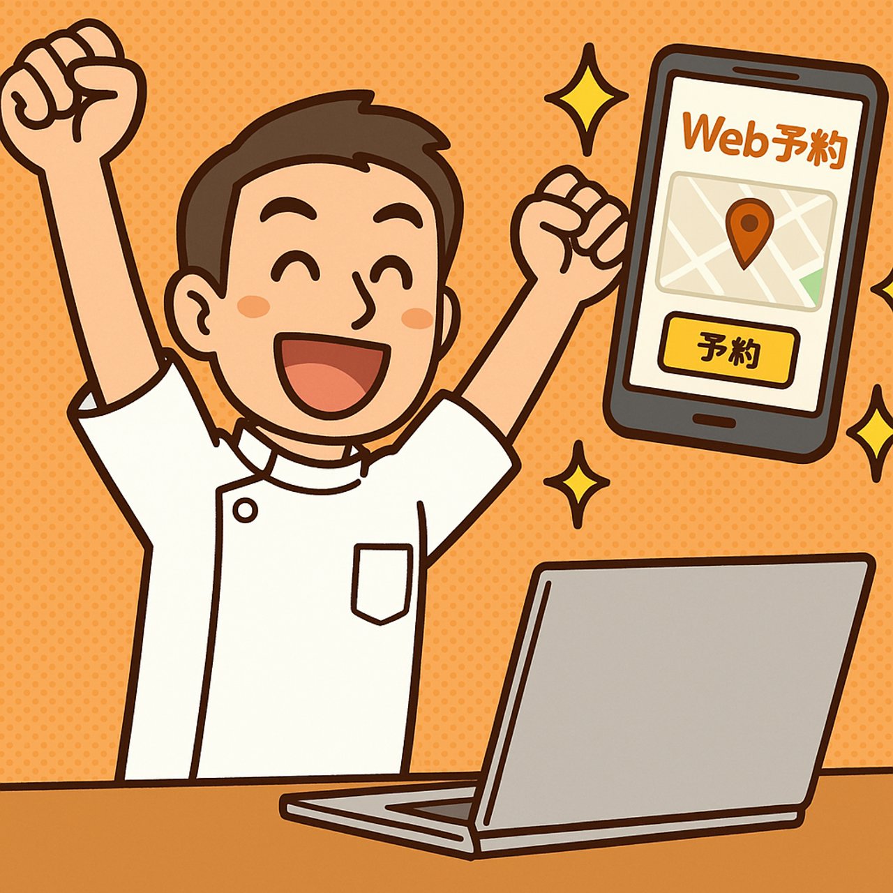 整体院の予約サイトが出来た！